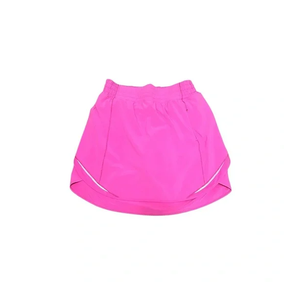 Size 8 Lululemon Hotty Hot High Rise Skirt, sonic pink - Picture 5 of 7